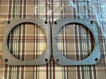 Marantz HD770 Mid Range Trim Plates - Set Of 2 Good Condition. Fixed Price $15.00.