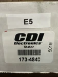 Cdi 173-4849 Johnson Evinrude Optical Stator Cyl. (20 Amp). Fixed Price $430.00.
