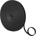 Double Sided Hook Loop Straps 1/2IN X100FT Black Roll Reusable Wrap Fasteners. Fixed Price $16.74.
