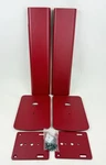 Kef S2 Floor Stand (pair) - Red No Spikes. Fixed Price $379.99.