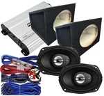 Infinity Alpha 6930 6X9" Speakers +1500W Amplifier 2X S1 Car Box Kit. Fixed Price $184.99.