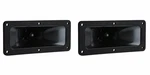 3 X 7.25" Horn Tweeter Piezo Replacement Loudspeakers Pair New (2). Fixed Price $29.00.