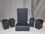 Mirage AVS-200 Surround Sound Speakers AVS-100 Center & Frx S8 Subwoofer. Fixed Price $199.96.