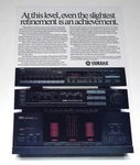 Yamaha Ad, M-85, C-85, T-85 Amp, Pre, Tuner Poster 19X13" 1986 Audiophile. Fixed Price $19.99.