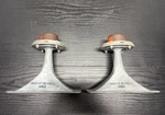 Jensen 16-OHM Alnico Tweeters RP-106 With RP-103 Metal Horn, Working. Fixed Price $169.00.