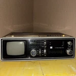 Vtg Sharp Tv Radio Alarm Clock Model 3T-57 Working Mini Crt Tested 70S 80S. Fixed Price $98.99.