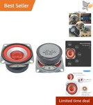 2 Pcs Inch Full Range Audio Speakers 4 Ohm 5W Stereo Woofer For Home Diy. Fixed Price $20.98.