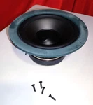 Alesis 7-02-0002 "8 Ohm" 6 1/2" Speaker Woofer Tested Works.. Fixed Price $49.99.