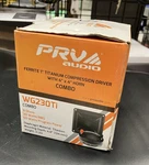 Prv Audio WG230TI 2" Titanium Horn Compression Driver Combo 8 Ohm. Fixed Price $20.00.