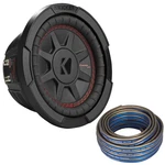 Kicker 48CWRT672 Comprt 6.75" Subwoofer, Dvc, 2-OHM Includes Speaker Wire. Fixed Price $121.56.