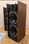 Ess Amt Monitor Speaker Pair - Heil Motion Transformer & 12" Woofers. Fixed Price $699.99.