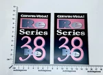 Cerwin Vega Cv Series RE-38 Speaker Badge Logo Custom Made Aluminum Pair. Fixed Price $12.00.