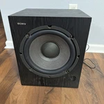 Sony SA-WM500 12'' 120 Watt Active Powered Subwoofer. Fixed Price $199.00.
