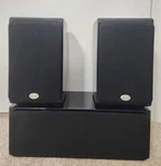 Nht SC-1 Center And SB-1 Front Speakers. Good Condition.. Fixed Price $150.00.