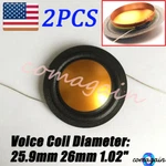 2* Dome Diaphragm 25.9MM For B&w Tweeter ZZ10111 DM601 DM602 DM603 DM604 8OHMS. Fixed Price $31.75.