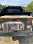 Sharp 350W 5-DISC Bluetooth Mini Shelf Speaker Subwoofer Cassette Cd Stereo Nib. Fixed Price $299.95.