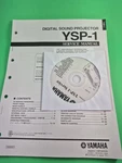 Yamaha YSP-1 Digital Sound Projector Service Manual Original With Dvd Disk....... Fixed Price $18.00.