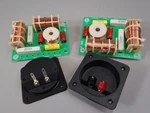 3-WAY Crossover (2) Each High Power 1000W Rms 8 Ohm 12 Db & Square Terminal Cups. Fixed Price $61.87.