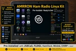 Amrron Radio Laptop Kit 64GB Budget Digital Modes JS8CALL Fldigi Hamclock. Fixed Price $95.95.
