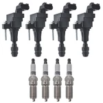 Autowxjq Ignition Coil Pack Iridium Spark Plug UF491 Set Of Compatible Buick. Fixed Price $113.73.
