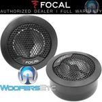 Focal TN-44 Access Ohm Aluminum Inverted Dome Car Audio Tweeters Pair. Fixed Price $99.99.