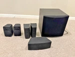 Boston Acoustic System - Micro 90X (2) 90C Vrs 90PV. Fixed Price $150.00.