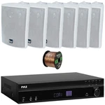 Pyle PT875BT Arc Hi-def Audio Receiver, 6X 4" 200W 3-WAY White Speakers, Wire. Fixed Price $388.99.
