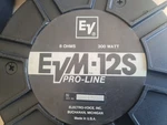 Electro Voice EVM-12S Pro Line 300 Watts 8 Ohms Made Usa Single. Fixed Price $299.00.