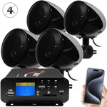 1000W Amp Bluetooth Waterproof Atv Utv Rzr Polaris Stereo Speakers Audio System. Fixed Price $164.80.
