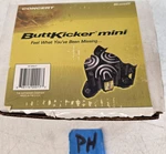 Buttkicker Bk-mini-ct Concert Tactile Transducer Seat Shaker Nos. Fixed Price $110.00.