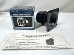 Nos Radio Shack Realistic Radial Horn Tweeter 5,000-16,000HZ 12-35W 40-1278B. Fixed Price $39.98.