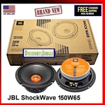Jbl Shockwave 150W65 6.5" Car Audio Midrange (mid-bass) Speakers 300 Watts. Fixed Price $98.95.