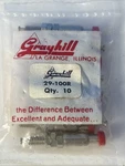 Nos Grayhill 29-100R Red Push Binding Posts Pack Panel Mount Test Terminal. Fixed Price $49.99.