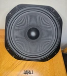Sharp CP-9850 15" Woofer C380L11S3212 With Original Mounting Screws Ohm Tested. Fixed Price $24.95.