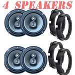 Soundstream 300 Watt 6.5" Front/rear Location Speakers For Hyundai Elantra QTY:4. Fixed Price $131.99.