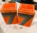 Matched Set Of 2 Realistic MINIMUS-7 Speakers With Original Boxes 40 Watts Each. Fixed Price $79.00.