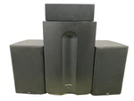 Infinity TSS-450 200W Powered Subwoofer W/3 Home Theater Surround Speakers. Fixed Price $157.50.