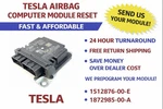 2021-2025 Tesla Model 3 X Cybertruck Srs Module Repair Service Crash Clear. Fixed Price $99.00.
