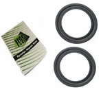 Pkg - 2 4 Inch Speaker Surround Foam Edge Kit No Glue. Fixed Price $8.06.