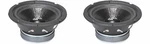 New (2) 6.5" Woofer Speakers Sealed Midrange 8OHM 6-1/2"PA Pro Audio Pair Vocal. Fixed Price $79.88.