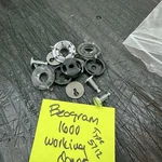 Bang & Olufsen Beogram 1600 Turntable Parts - Clip Locks And Screws. Fixed Price $20.00.