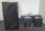 Samsung PS-FW1-2 Subwoofer And 5 PS-FS1-1 Speakers (6 Pieces Total) Tested. Fixed Price $34.30.
