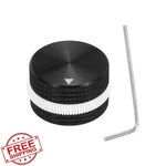 Meccanixity 6MM Guitar Potentiometer Knobs Black White Rubber Ring. Fixed Price $20.00.