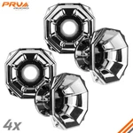 4X Prv Horn WGP14-50X Chrome 2 Exit Bolt Compact Waveguide For Inch Driver. Fixed Price $119.64.