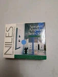 Niles HS-1D Speaker Amplifier Selector With Wallplate White New. Fixed Price $16.00.