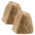 8" Rock Outdoor Speaker Pair 200W Weather Resistant Hifi Sandstone Brown RX805. Fixed Price $189.99.