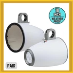 Audiopipe Marine 10 Wakeboard Tower (empty) Speaker Enclosures White Pair. Fixed Price $321.99.