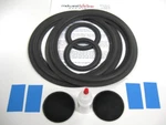 Acoustic Research AR48B Mid & Woofer Speaker Repair Kit W/ Shims Dust Caps. Fixed Price $44.95.