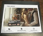 Tanlanin Vinyl Record Player Bluetooth Turntable With Built Stereo Speakers. Fixed Price $48.95.