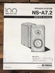 Yamaha NS-A7.2 Speaker Service Manual *original*. Fixed Price $14.97.